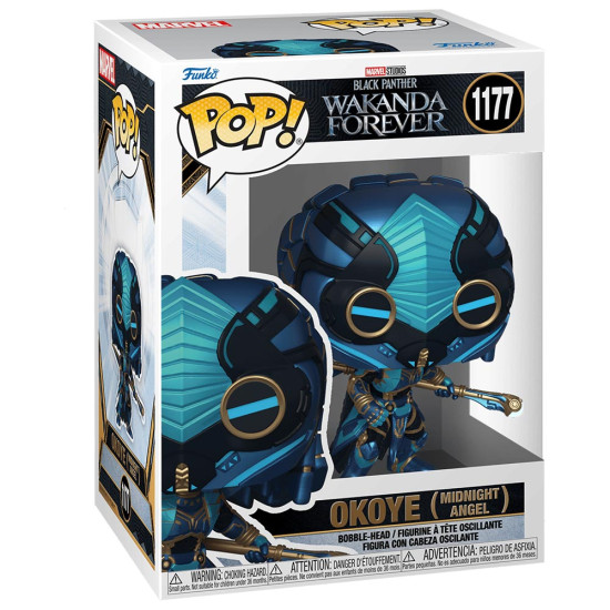 Funko Pop! Okoye (Midnight Angel) (Black Panther Wakanda Forever) Funko Pop! Okoye (Midnight Angel) (Black Panther Wakanda Forever)